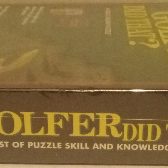 Which Golfer Did That? Puzzle BRAND NEW SEALED!! - Picture 6 of 6